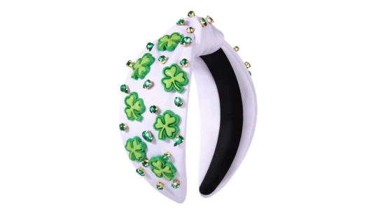 St. Patrick's Day Green Shamrock Headband