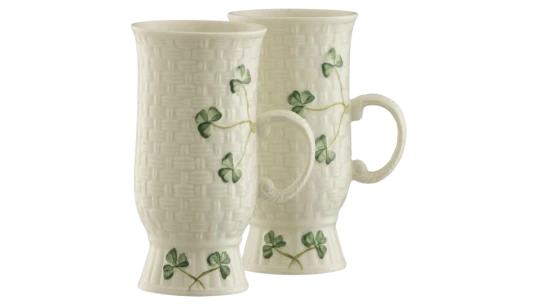 Shamrock Irish Coffee Mug 2 Pack