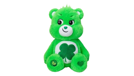 Good Luck Bear Plushie Medium Size - Green