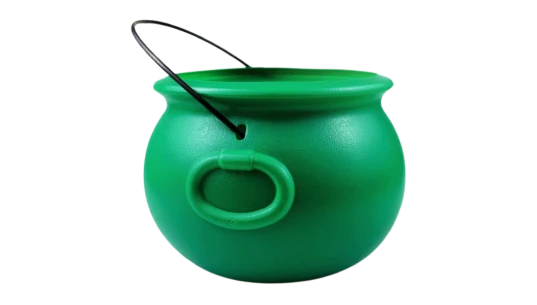 St. Patrick's Day Cauldron Kettle - Green