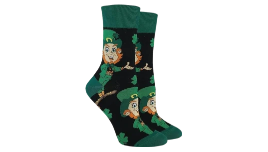 St. Patrick's Day Socks - Multicolor