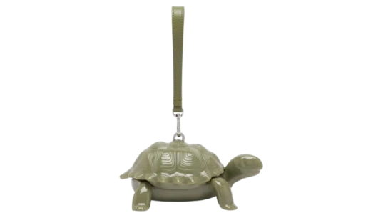 Turtle Clutch Bag - Khaki