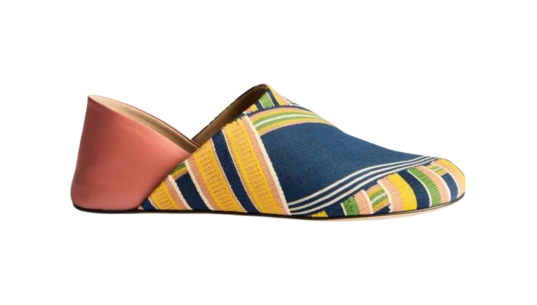 Slipper Mules In Pink/Multi