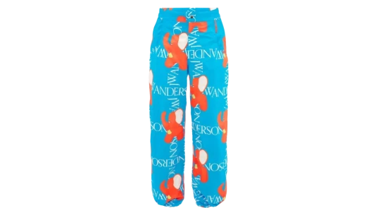 Logo-Print Wide-Leg Trousers