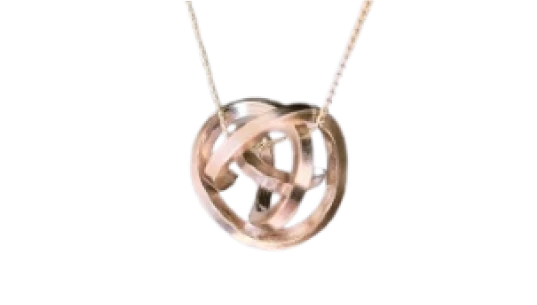 Gold Knot Pendant