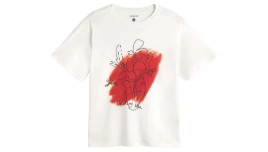 Flower Pot Eric Tee Thinking Mu - White