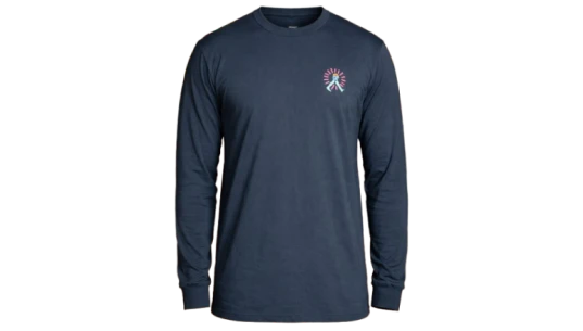 Long Sleeve Tee Decoy Baseball Man - Multicolor