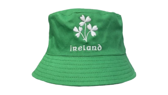 Lansdowne Ireland 3 Shamrock Reversible Bucket Hat