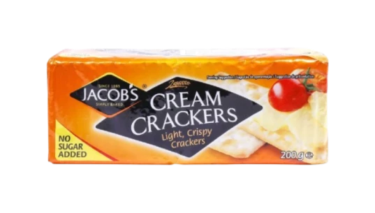 Jacob’s Cream Crackers 200g Pack Of 6
