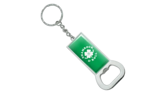 Shamrock & Rock Metal Bottle Cap Opener