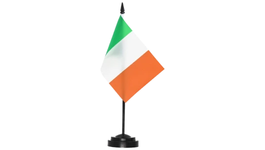 Ireland Deluxe Desk Flag Set Of 6
