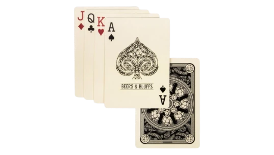 Beers & Bluffs Craft Beer Themed Playing Cards Poker Size