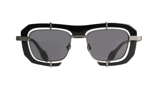 Jwa03 Geometric Sunglasses - black