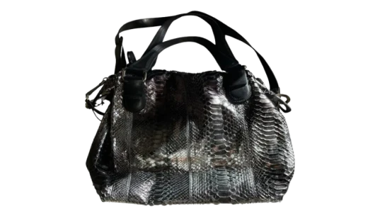 Alligator Handbag - Black