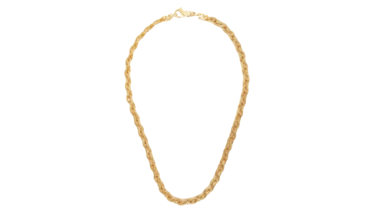 Gold Plated Celtic Braid Necklace