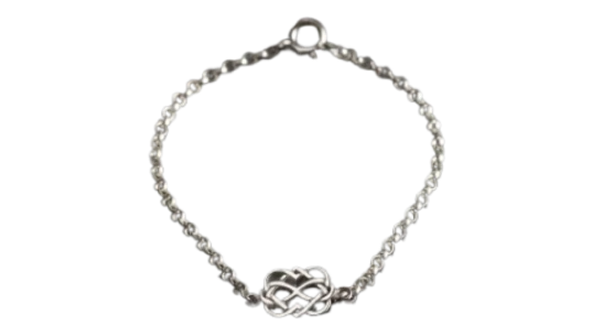 Celtic Love Knot Bracelet - Sterling Silver