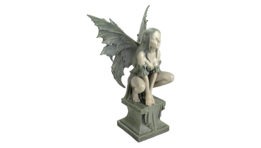 Celtic Fairy's Perilous Perch Garden Sculpture