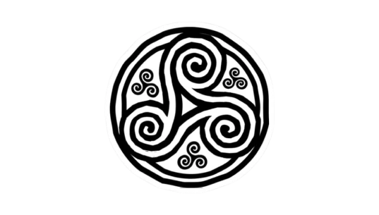 Breton Triskels Sticker