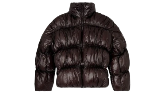 W-Choco Puffer Jacket - Dark Brown