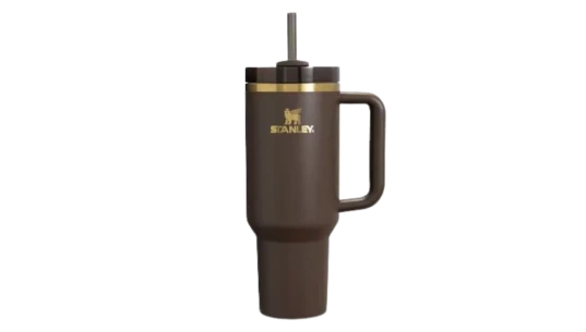 Chocolate Flowstate Quencher 1182 ml Tumbler - Chocolate/Gold