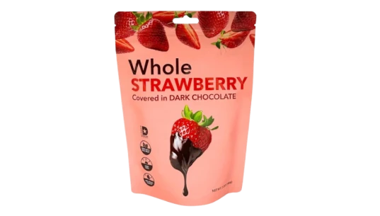 Whole Strawberry Covered In Dark Chocolate