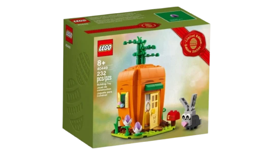 Easter Bunny Carrot House Set 40449