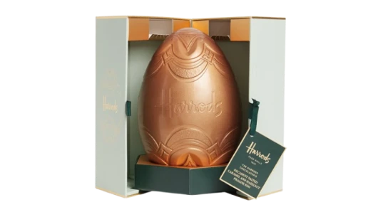 Decadent Salted Caramel And Hazelnut Praline Easter Egg