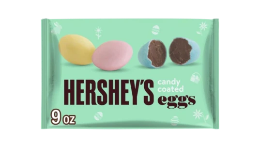 Candy Coated Milk Chocolate Eggs Easter Candy Bag 255g