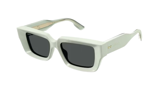 Rectangle Sunglasses - Pastel Green/Grey