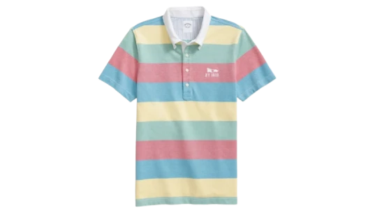 Striped Polo Shirt - Multicolor