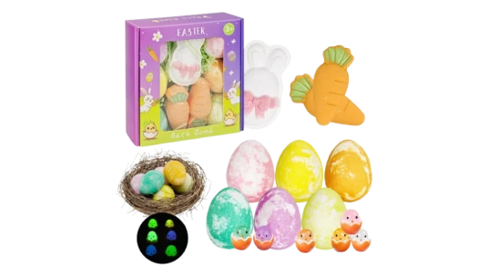 Easter Bath Bombs With Surprise Inside Set Of 9