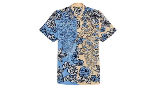 Jack Shirt - Pastel Blue/Beige
