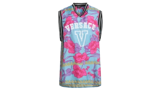 78 Jersey Tank Top - Pastel Blue/Multi