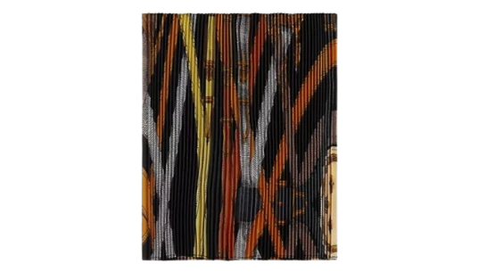 Pleated Planter in Silk Twill - Multicolor