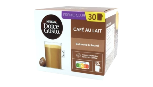 Nescafe Dolce Gusto Café au Lait XL 30 capsules