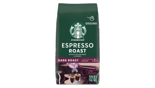 Espresso Roast Dark Roast Ground Coffee 340g