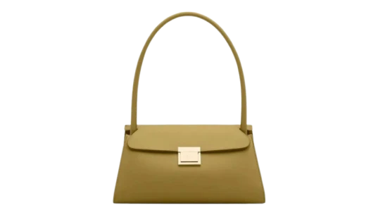 Natural Cow Leather Small Mimi Bag - Matcha