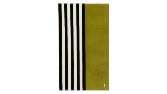 Ami De Coeur Jacquard Towel - Matcha Green