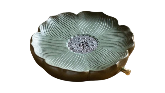Ceramic Tea Serving Tray - Green