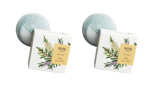 Sprig Tea Tree + Rosemary Bath Bomb
