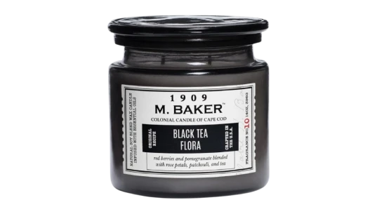 Black Tea Flora Scented Jar Candle 396g