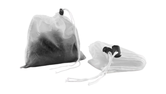 Reusable Silk Mesh Tea Filter Bags 5 Pieces