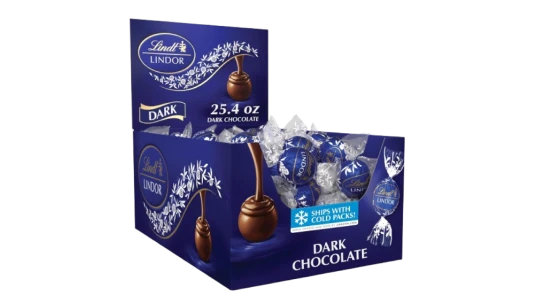 LINDOR Dark Chocolate Candy Truffles 720g