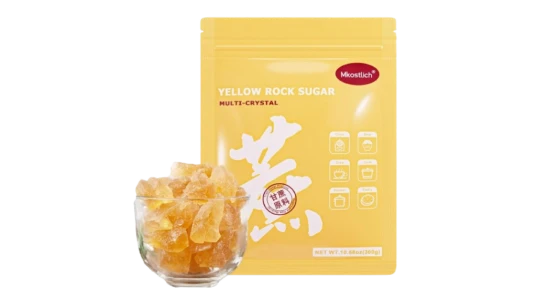 Medium-Sized Yellow Rock Sugar 300g