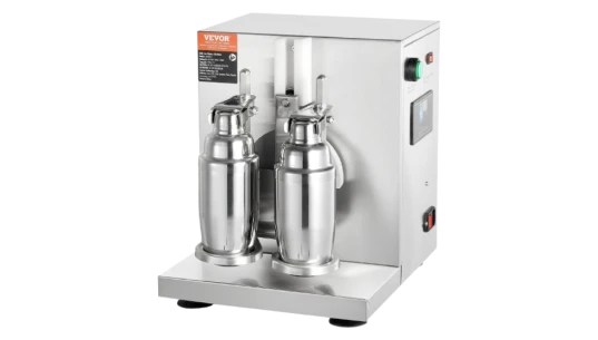 Electric Double Frame Milk Tea Shaker Machine