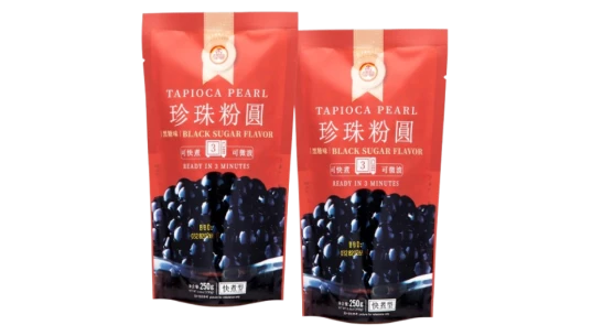 Tapioca Pearl Black Sugar Flavor 250g Pack Of 2