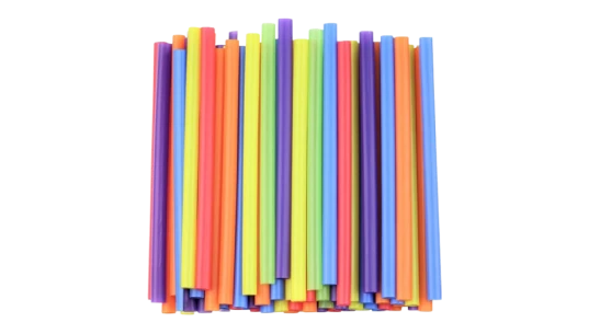 Jumbo Plastic Smoothie Straws 100 Count