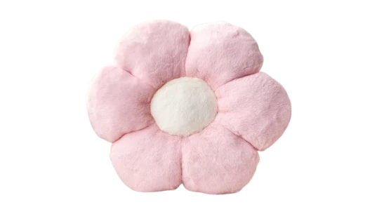 Cute Decorative Flower Pillow - Pink