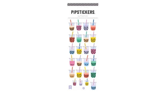 Boba Tea Party Stickers