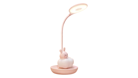 Rabbit LED Table Lamp - Pink